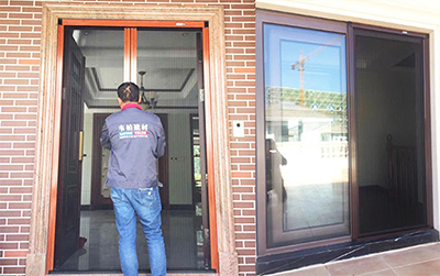 樂清上?；▓@別墅、芙蓉鎮別墅韋柏紗窗